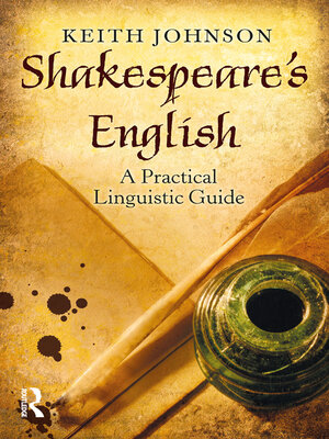 cover image of Shakespeare's English
